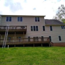House Wash of 3 Story Home in Earlysville Heights in Earlysville, VA 2