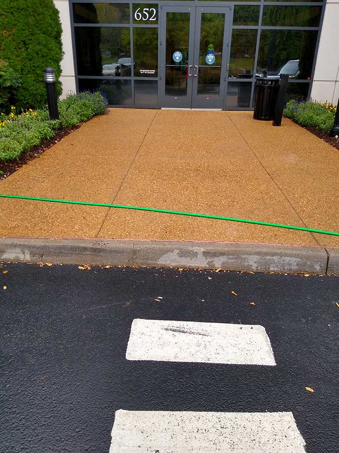 Commercial Surface Cleaning on Peter Jefferson Parkway in Charlottesville, VA