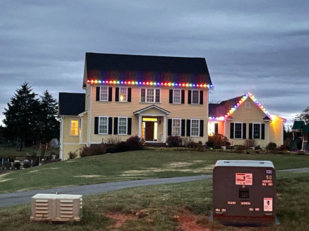 Earlysville Christmas Lights Installation