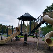 Forest Lakes Playground Softwashing and Pressure Washing in Charlottesville, VA 1