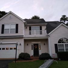 Gutter Cleaning and House Wash in Rolling Valley Ct. in Charlottesville, VA