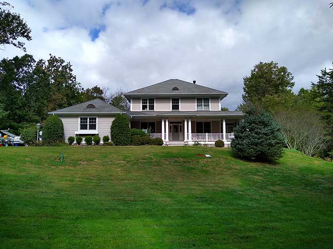 House Washing on Silas Jackson Ct. in Charlottesville, VA