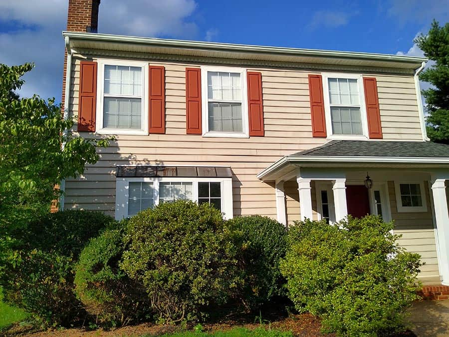 House Wash on Timber Pointe Rd. in Charlottesville, VA