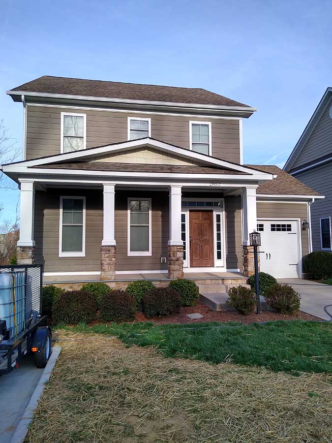 Hardieplank Siding Washing in Earlysville, VA