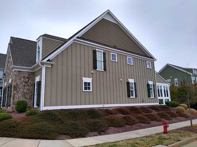 Powerwashing old trail neighborhood crozet va