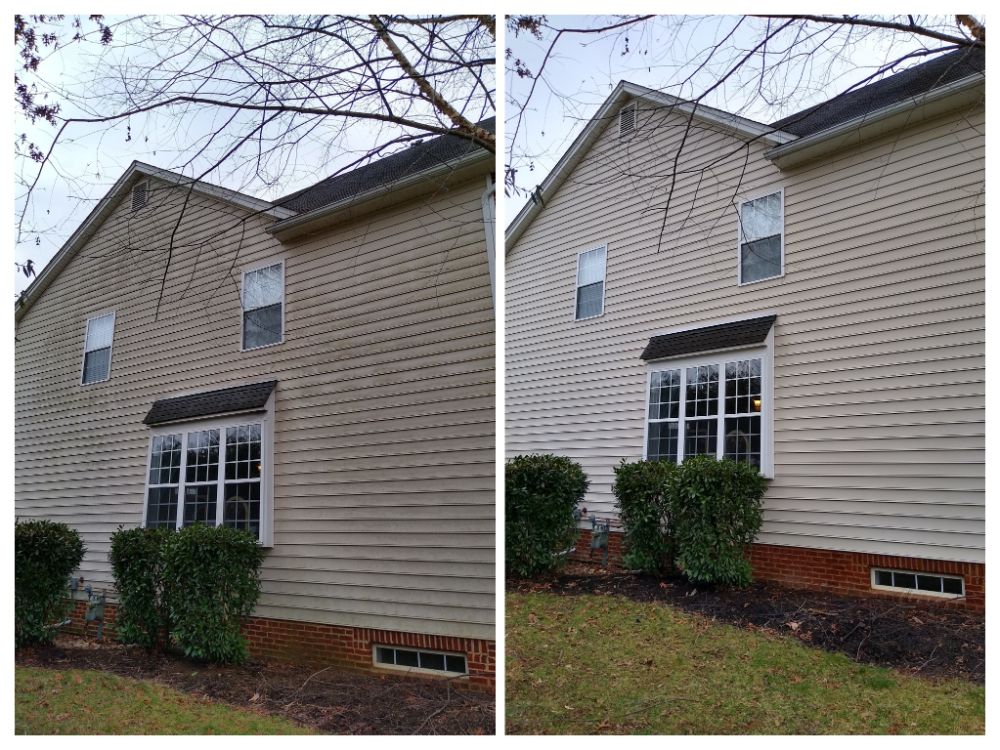 Powerwashing in the Carrsbrook Neighborhood of Charlottesville, VA