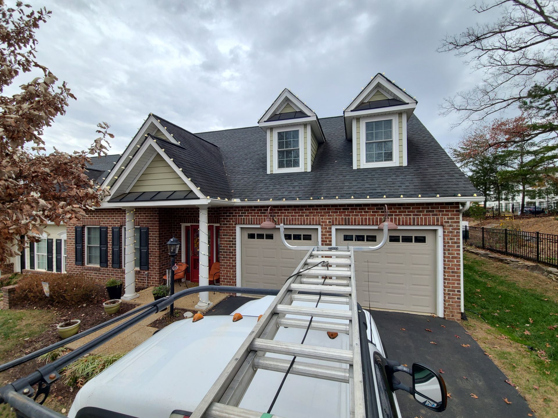 Charlottesville Holiday Lighting Project in Late November